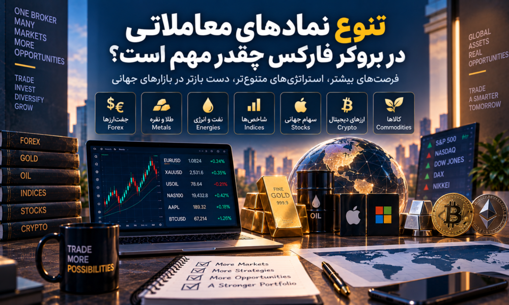 آیا تنوع نمادهای معاملاتی در انتخاب بروکر فارکس واقعاً مهم است؟